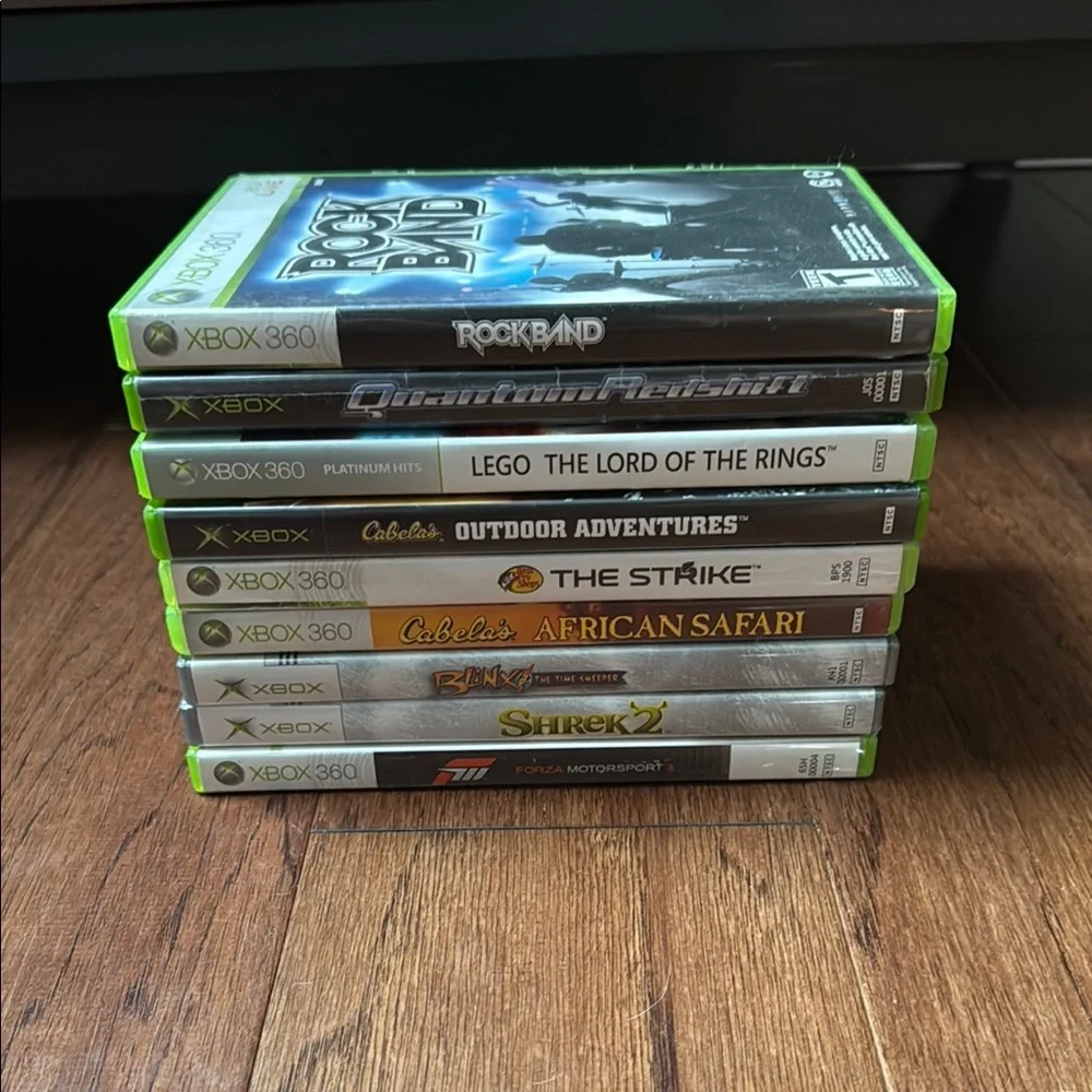 360 Video Game Bundle - Green Cases - Picture 4 of 4